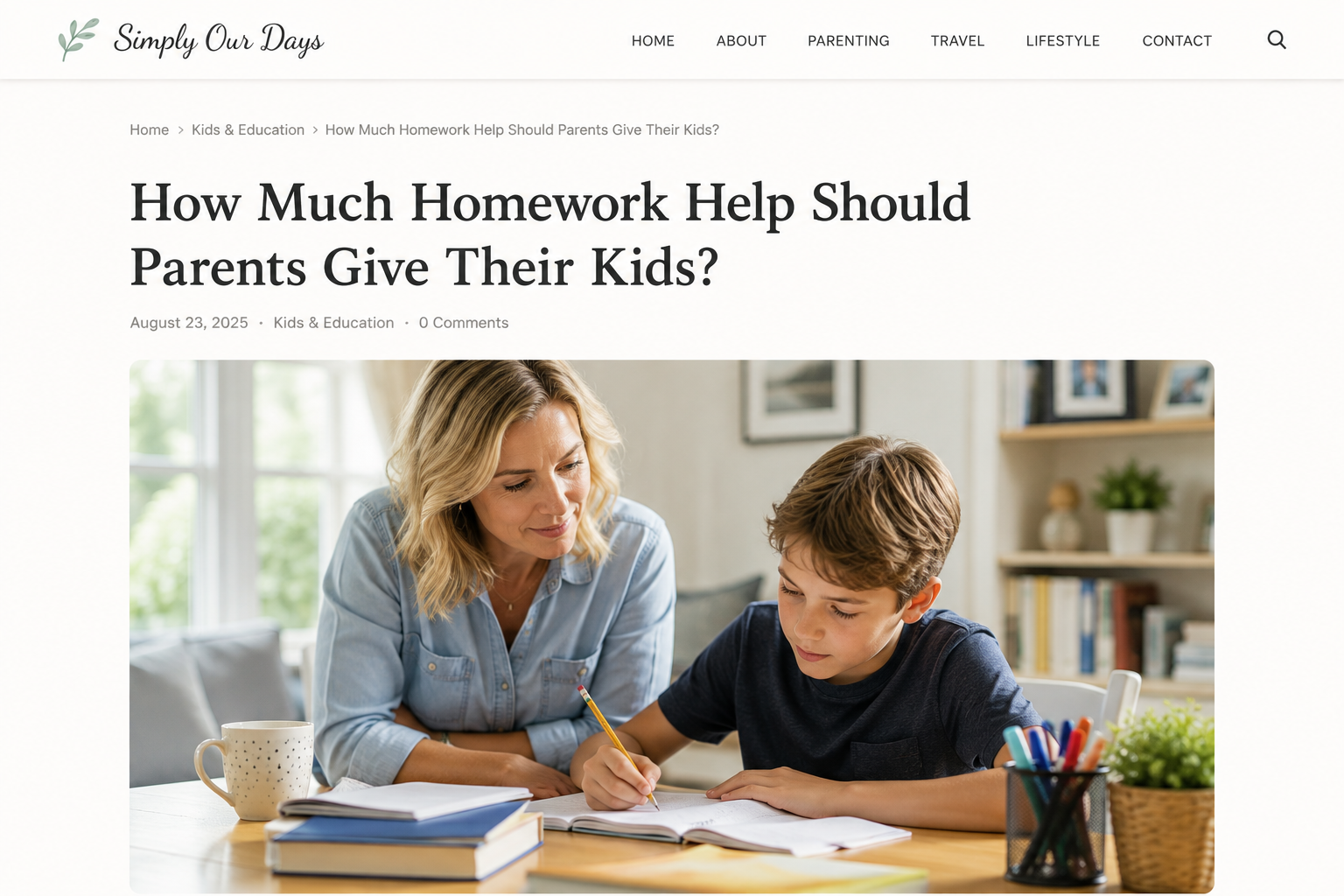 How to Help With Homework the Right Way: 7 Practical Tips