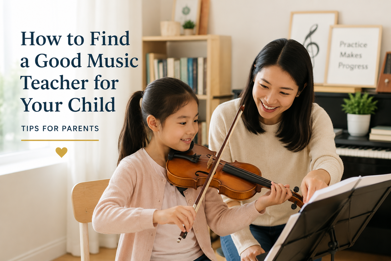 How to Find a Good Music Teacher for Your Child